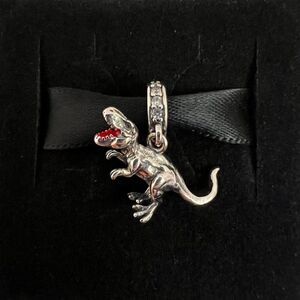 T-Rex Dinosaur S925 Sterling Silver, Pandora Moments Compatible Charm